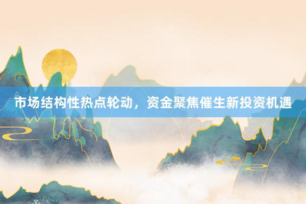市场结构性热点轮动，资金聚焦催生新投资机遇
