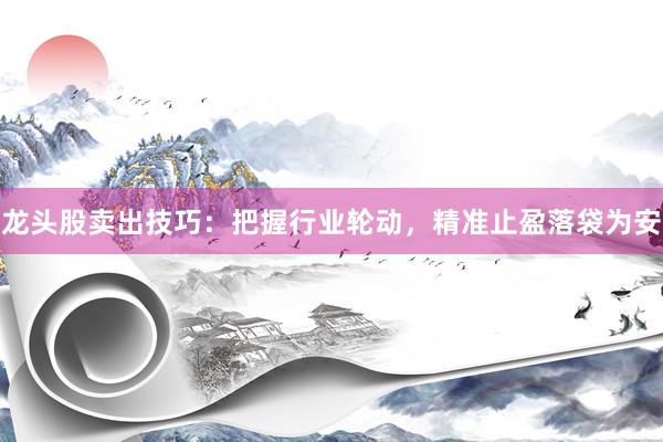 龙头股卖出技巧：把握行业轮动，精准止盈落袋为安